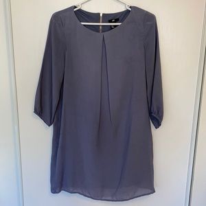 Blue/Gray tunic dress